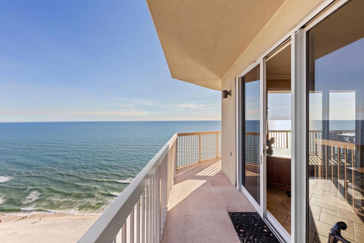 Gulf Front Master Bedroom! 2 Pools & Hot Tubs! Sleeps 8! Panama City Beach Buitenkant foto