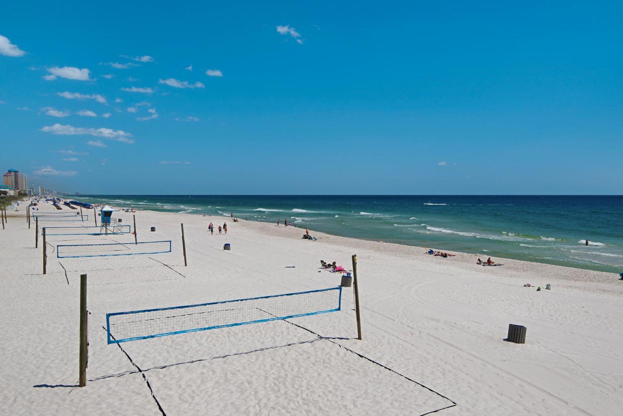 Gulf Front Master Bedroom! 2 Pools & Hot Tubs! Sleeps 8! Panama City Beach Buitenkant foto